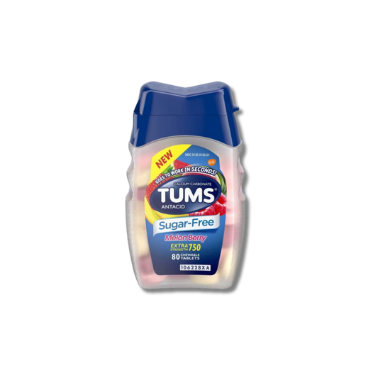 Tums Sugar Free - Melon Berry (80 Count)