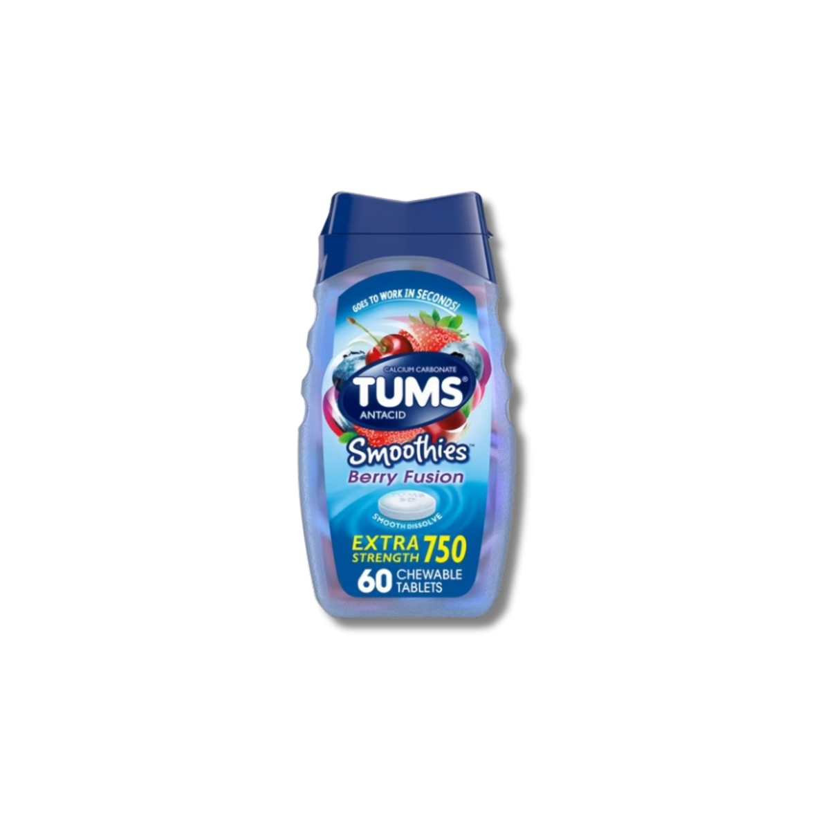 Tums Smoothies - Berry Fusion (60 Count)