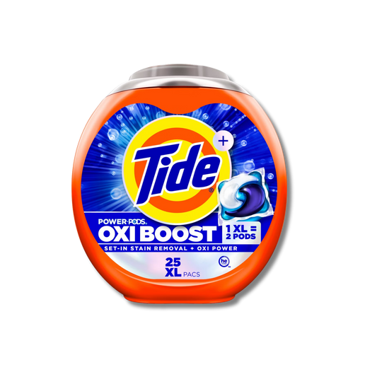 Tide Oxi Boost Power Pods XL - 25 Pack