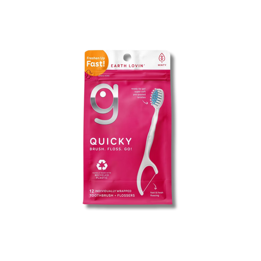 Grin Quicky Individual Toothbrush & Flossers