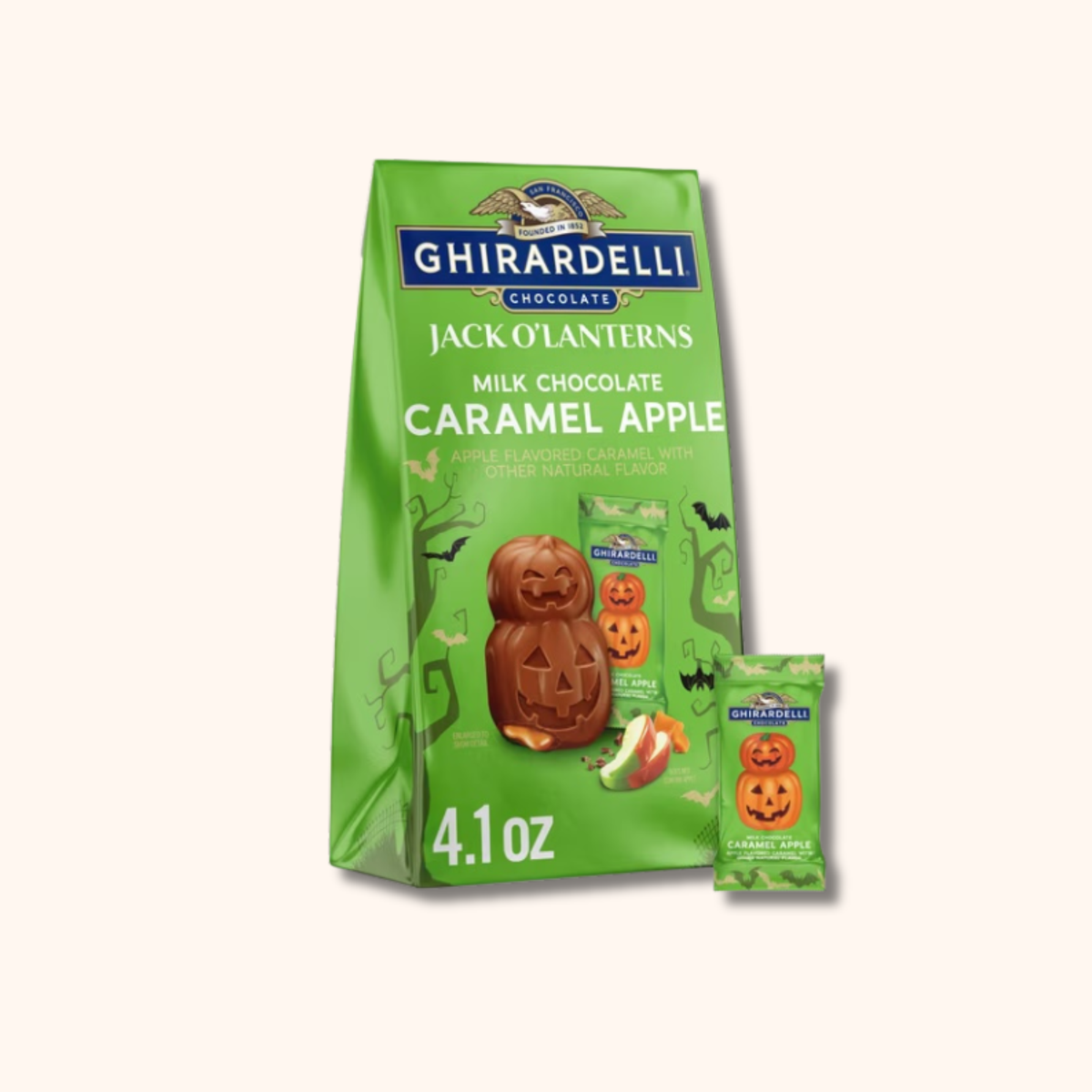 Ghiradelli Jack O'Lanterns - Caramel Apple
