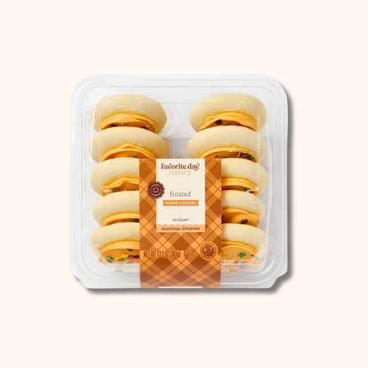 Favourite Day Sugar Cookies - Harvest Frosted