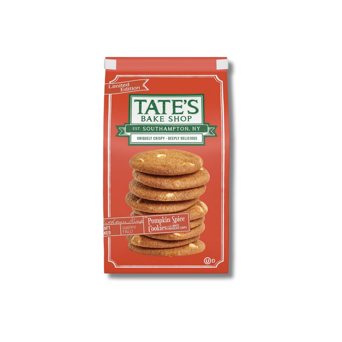 Tate's Bake Shop Cookies - Pumpkin Spice