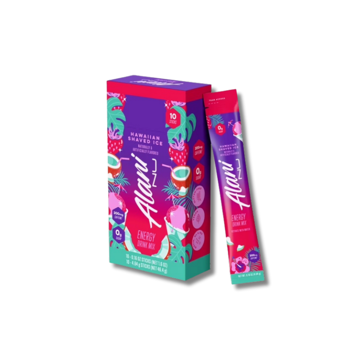 Alani Nu Energy Sachet Sticks - Hawaiian Shaved Ice