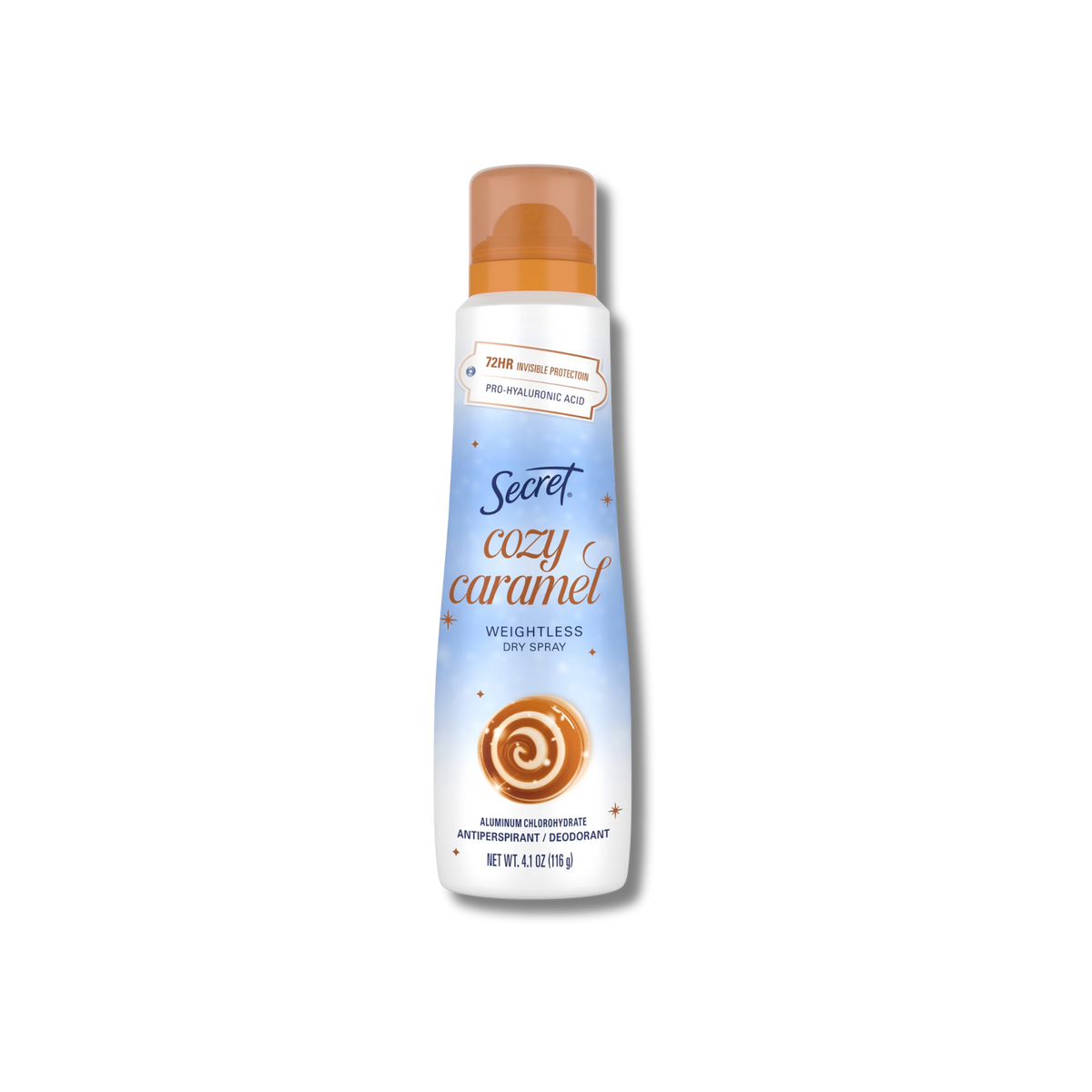Secret Weightless Dry Spray - Cozy Caramel