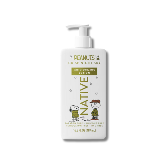 Native x Peanuts Body Lotion - Crisp Night Sky