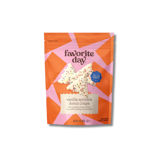 Favourite Day Vanilla Sprinkle Donut Crisps