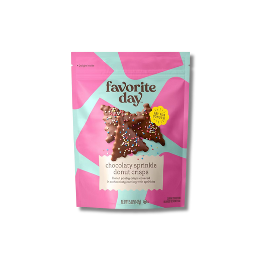 Favourite Day Chocolaty Sprinkle Donut Crisps
