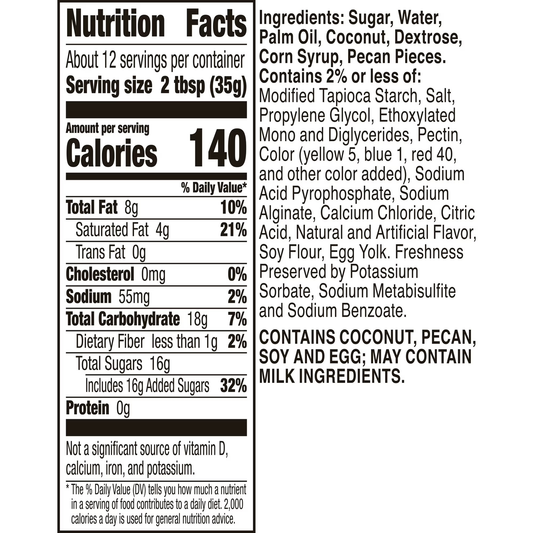 Betty Crocker Frosting - Coconut Pecan