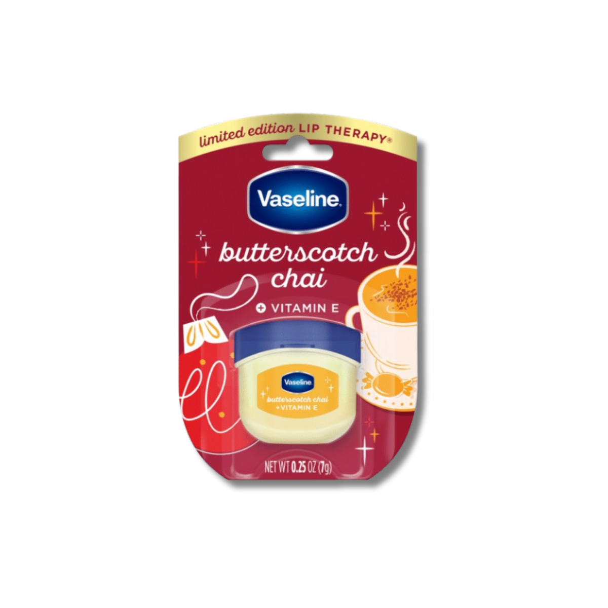 Vaseline Mini Lip Balm - Butterscotch Chai