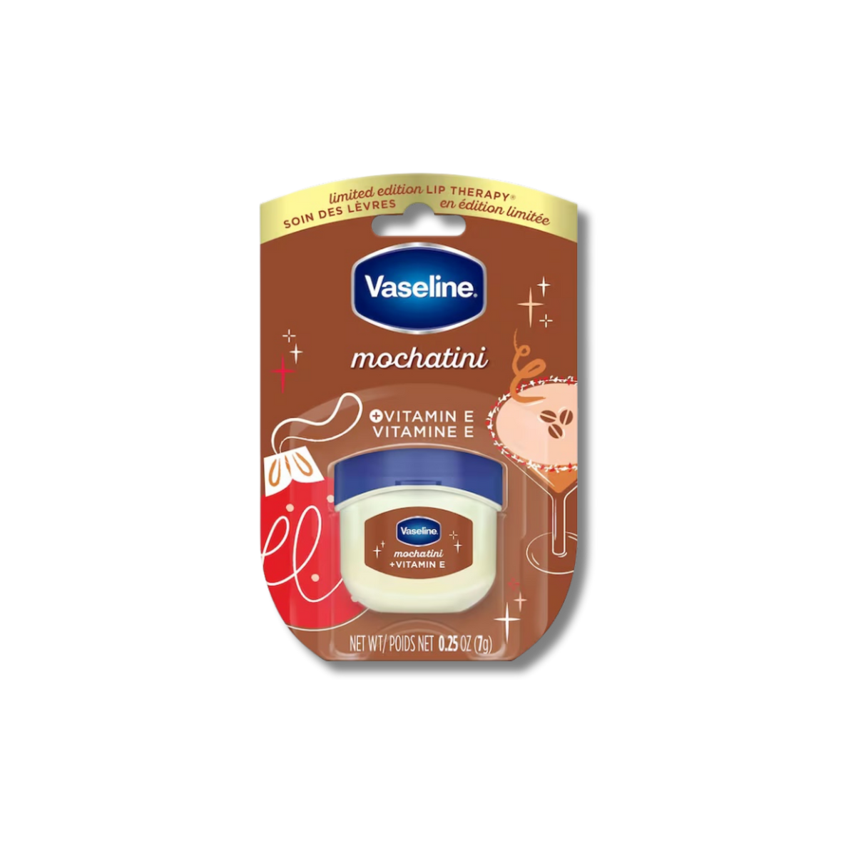 Vaseline Mini Lip Balm - Mochatini