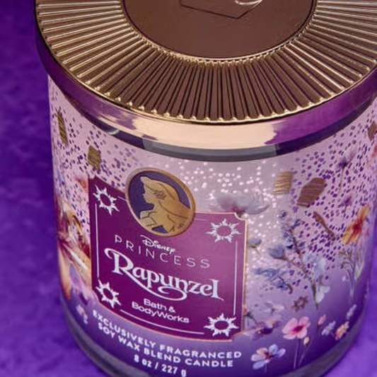 Bath & Body Works x Disney Princess Rapunzel Single Wick Candle