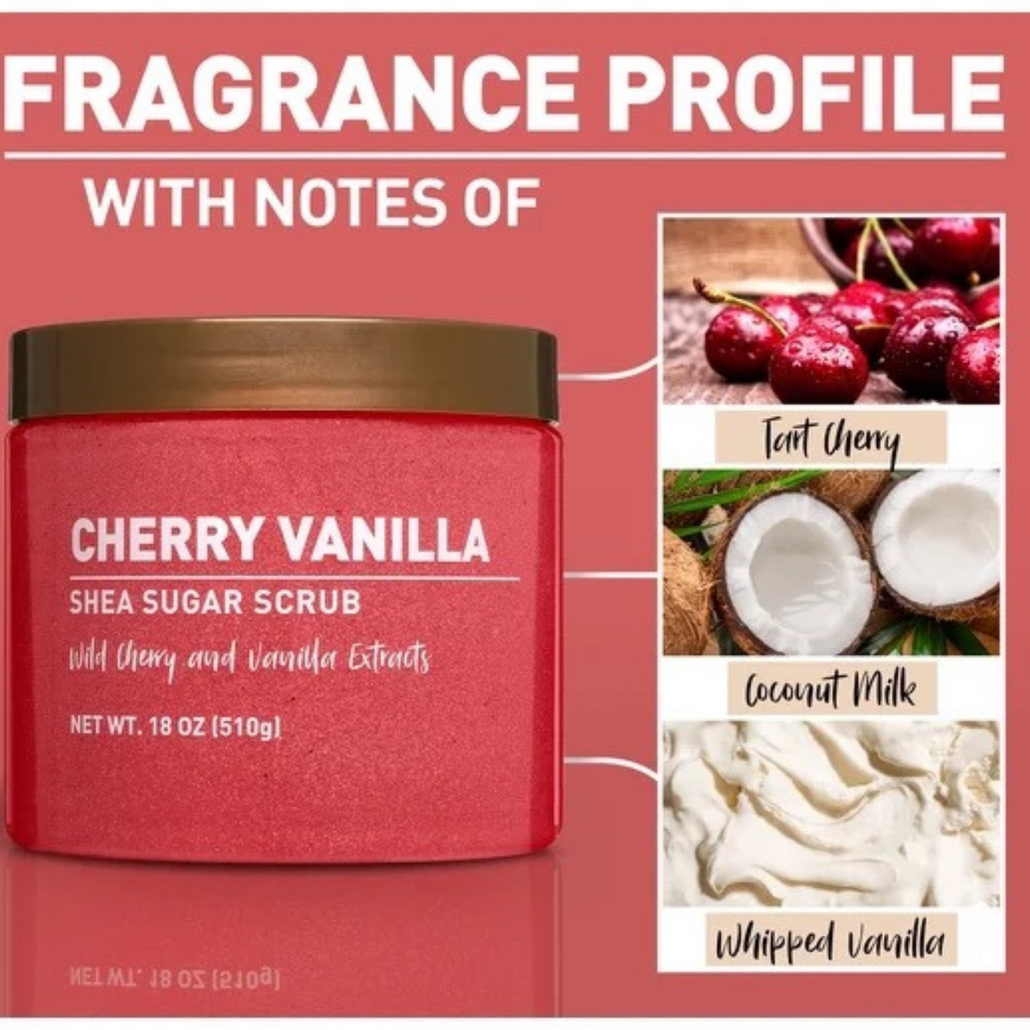 Walmart Shea Sugar Scrub - Cherry Vanilla