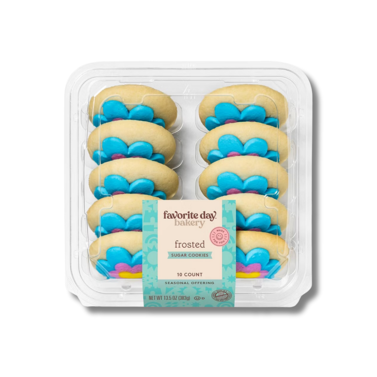 Favourite Day Sugar Cookies - Flowers