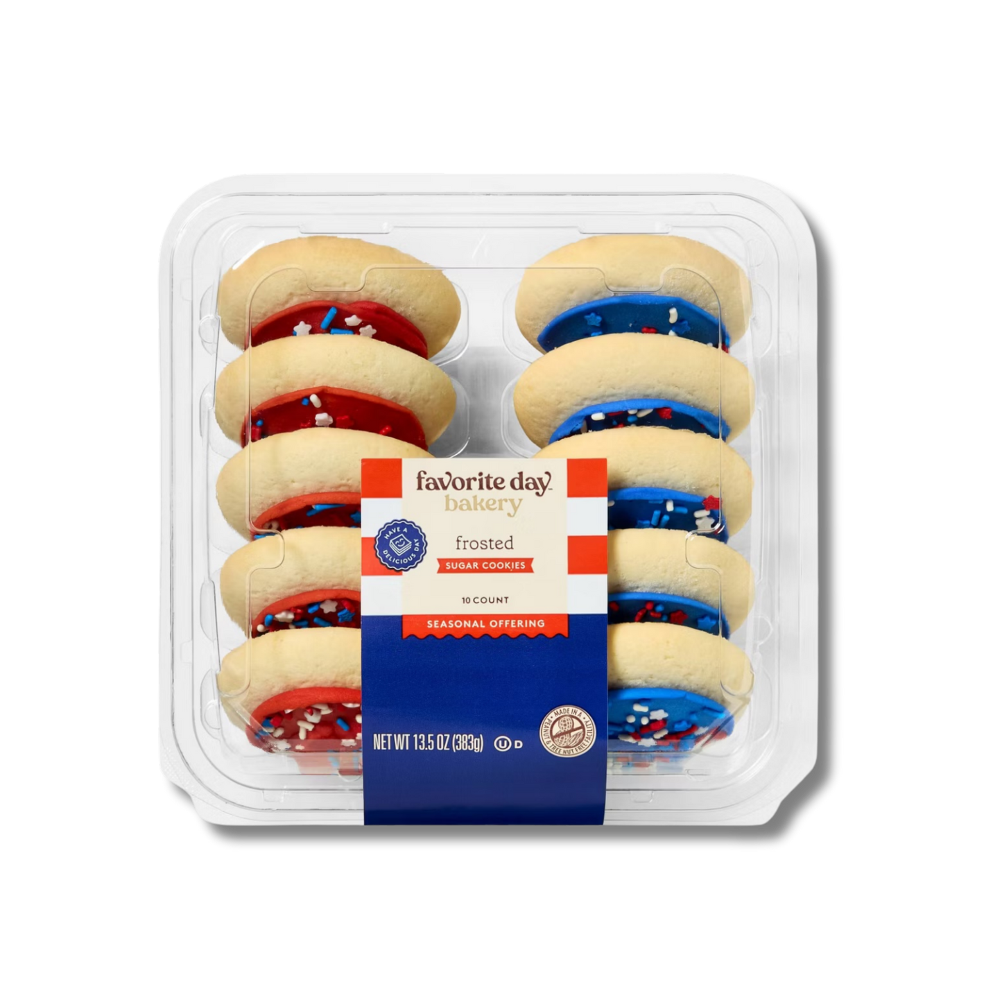 Favourite Day Sugar Cookies - Patriotic