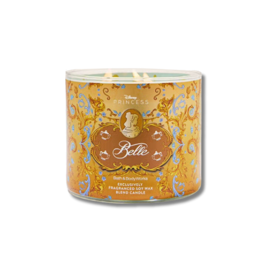 Bath & Body Works x Disney Princess Belle 3 Wick Candle
