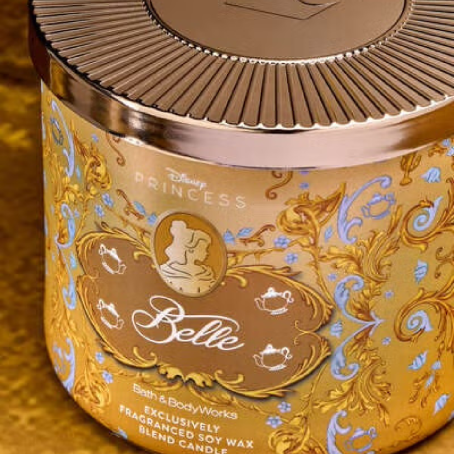 Bath & Body Works x Disney Princess Belle 3 Wick Candle