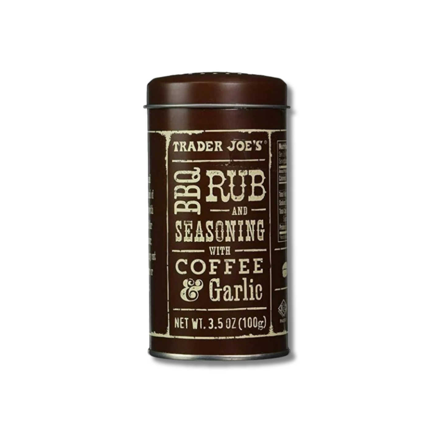Trader Joe's BBQ Rub And Seasoning With Coffee & Garlic