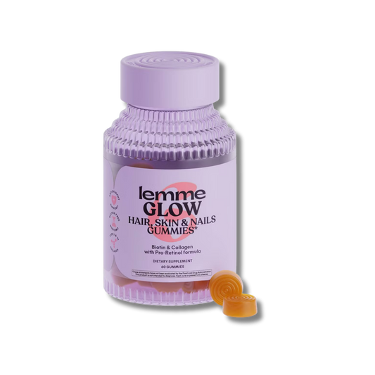 Lemme Glow Collagen Gummies - Hair Skin & Nails Support