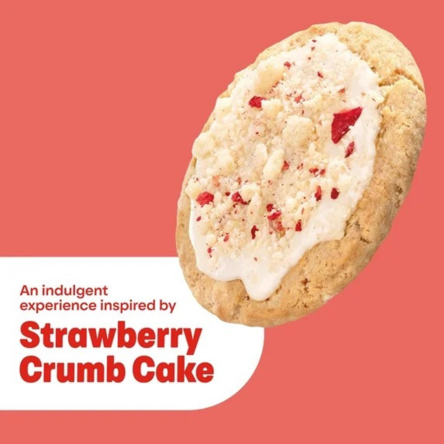 Dove Crumbl Beauty Bar - Strawberry Crumb Cake Single Bar Soap