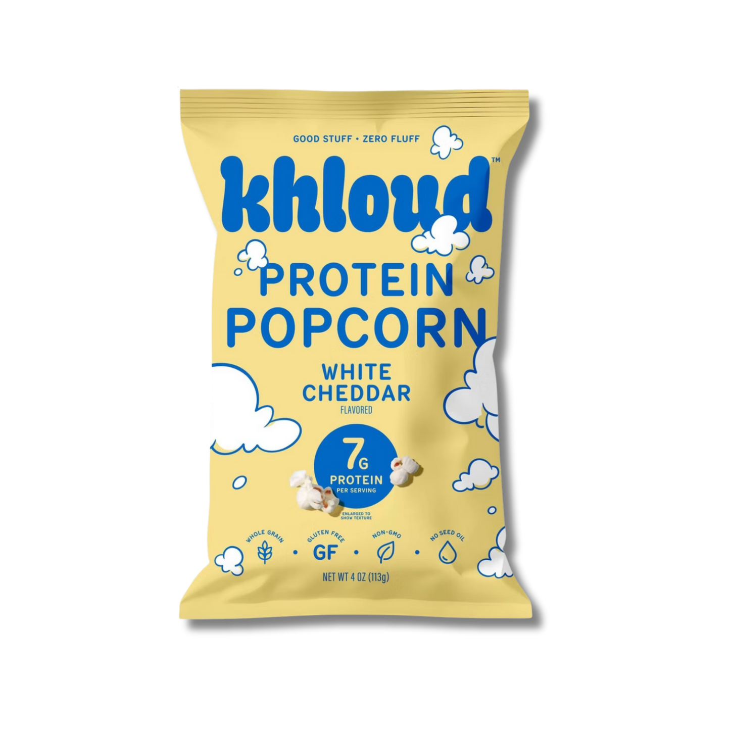 Khloud Protein Popcorn - White Cheddar