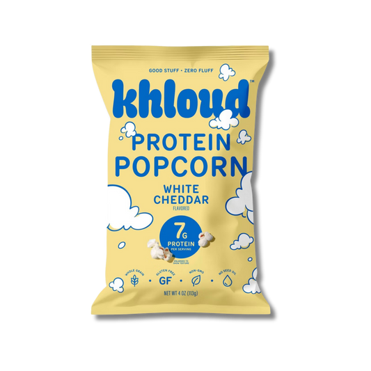Khloud Protein Popcorn - White Cheddar