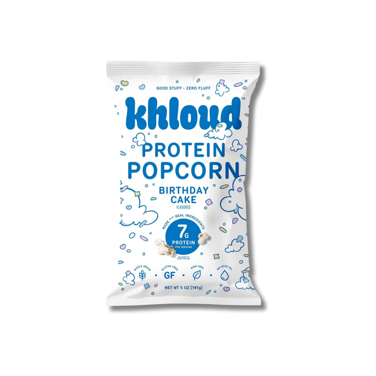 Khloud Protein Popcorn - Birthday Cake