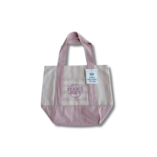 Trader Joe's Mini Pastel Tote Bag