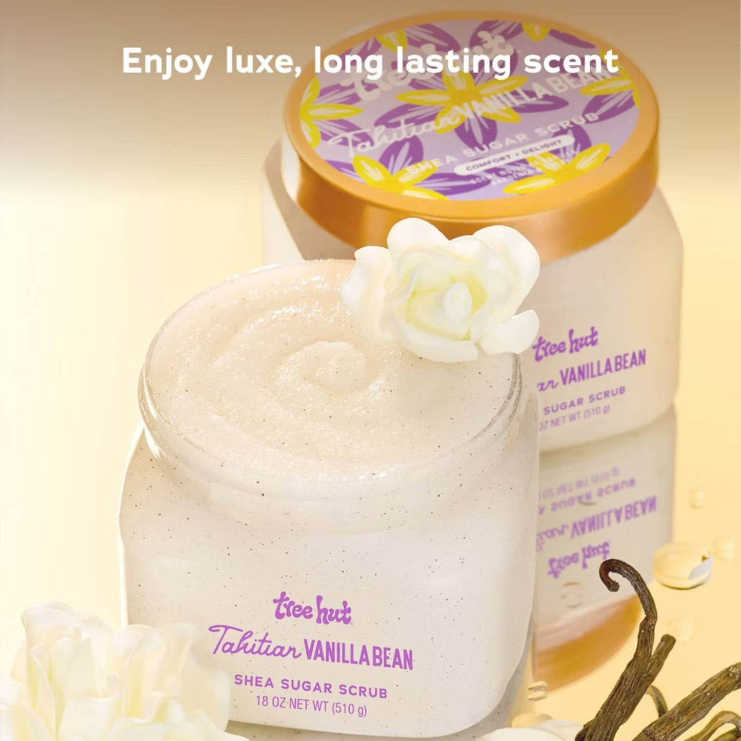 Tree Hut Shea Sugar Scrub - Tahitian Vanilla Bean