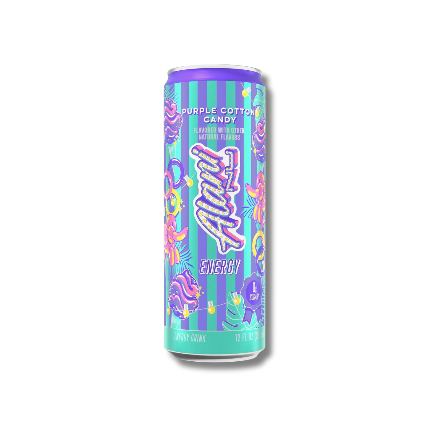 Alani Nu Energy Drink - Purple Cotton Candy 335ml