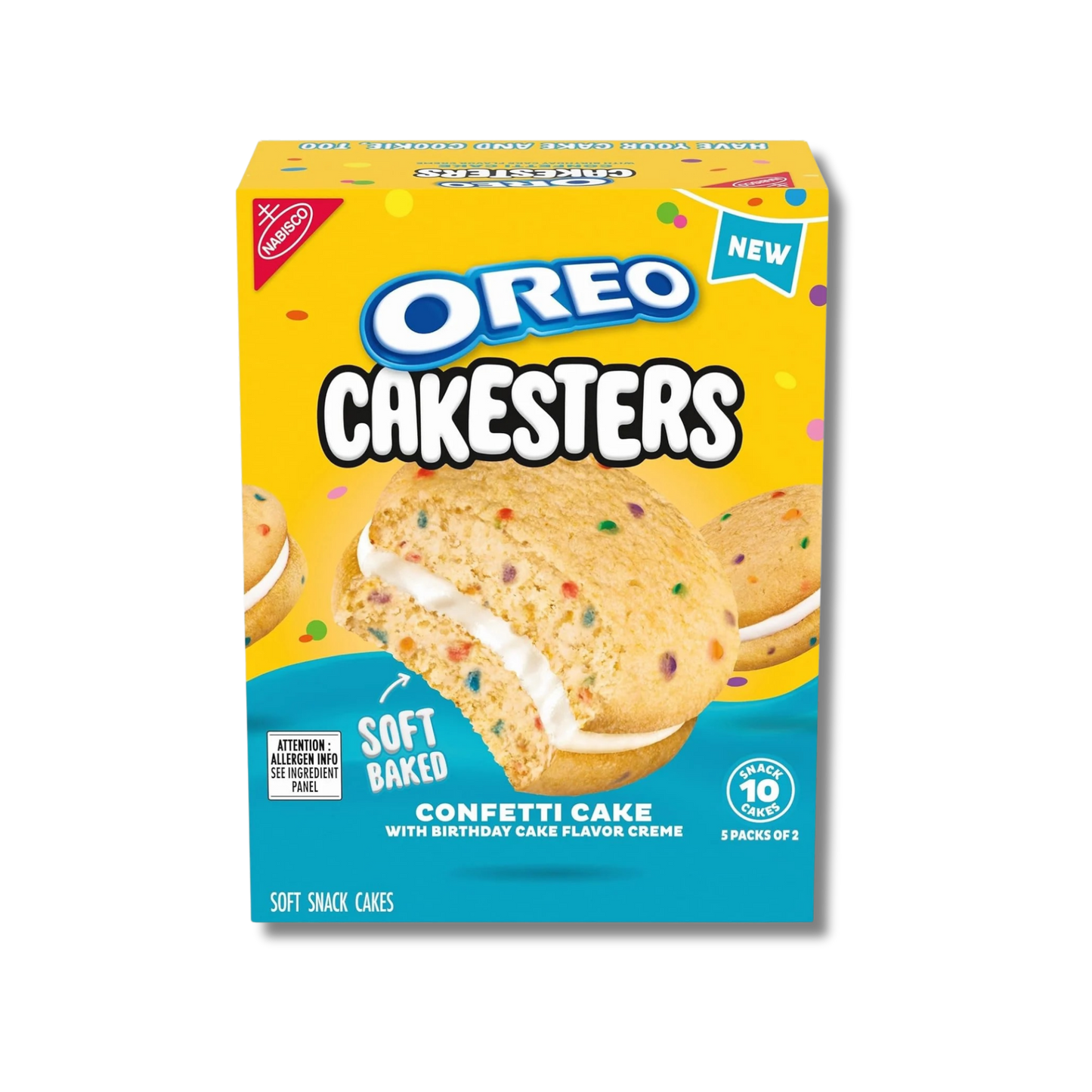 Oreo Cakesters - Confetti Cake