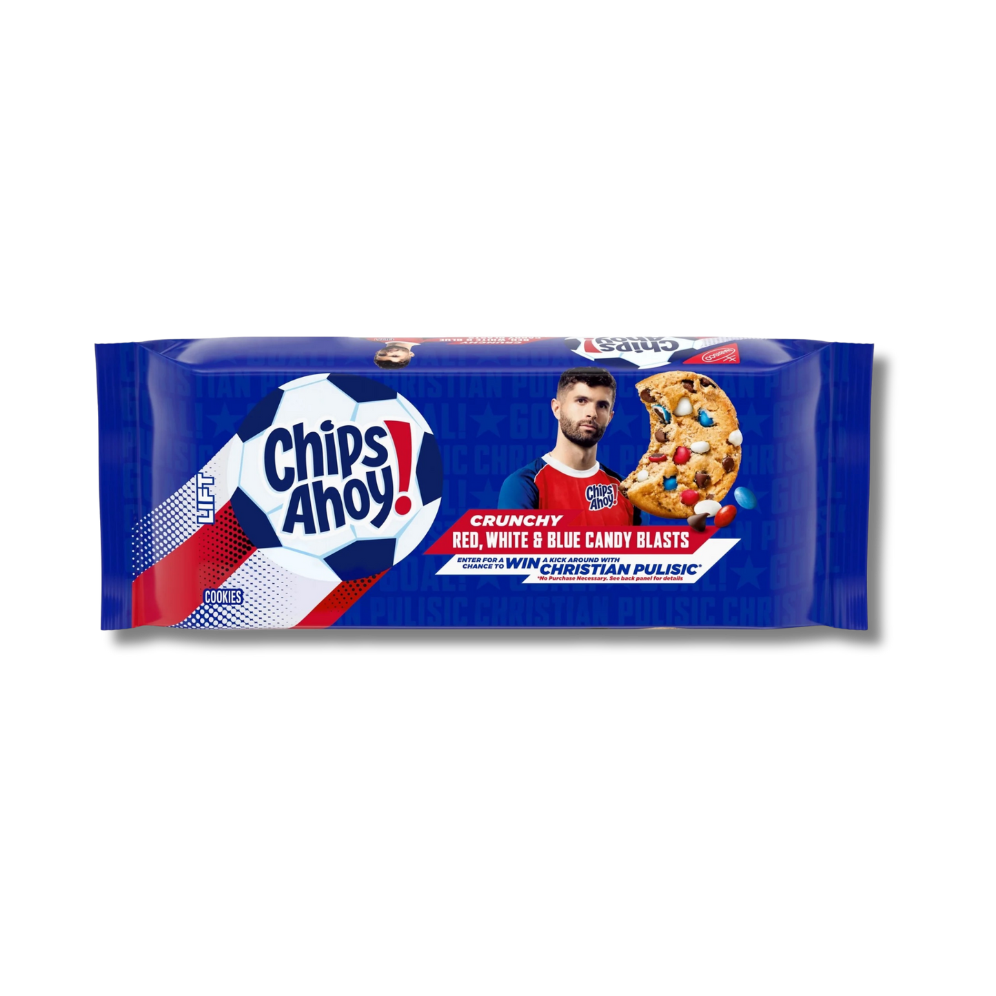 Chips Ahoy Crunchy Red, White & Blue 9.5oz