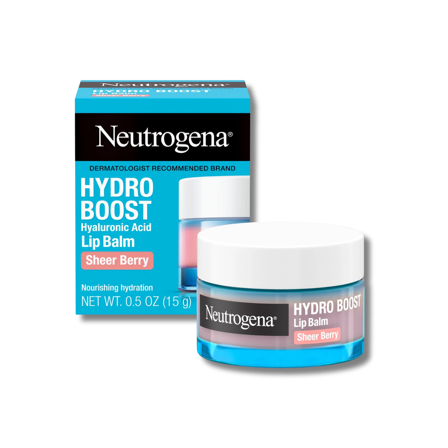 Neutrogena Hydro Boost Hyaluronic Lip Balm - Sheer Berry