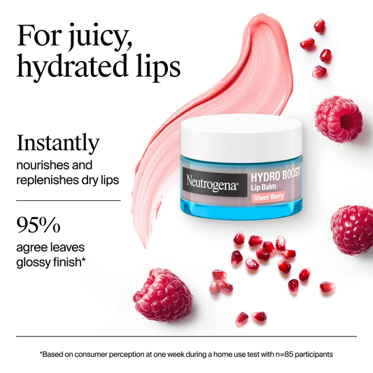 Neutrogena Hydro Boost Hyaluronic Lip Balm - Sheer Berry