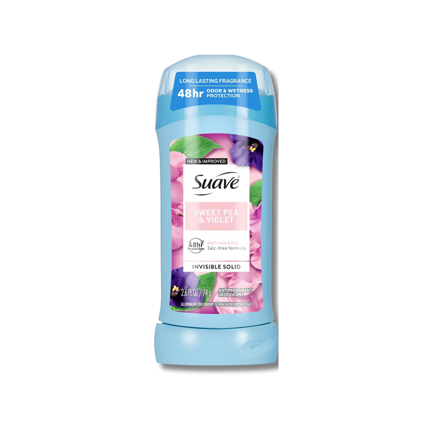 Suave Invisible Solid Deodorant - Sweet Pea & Violet