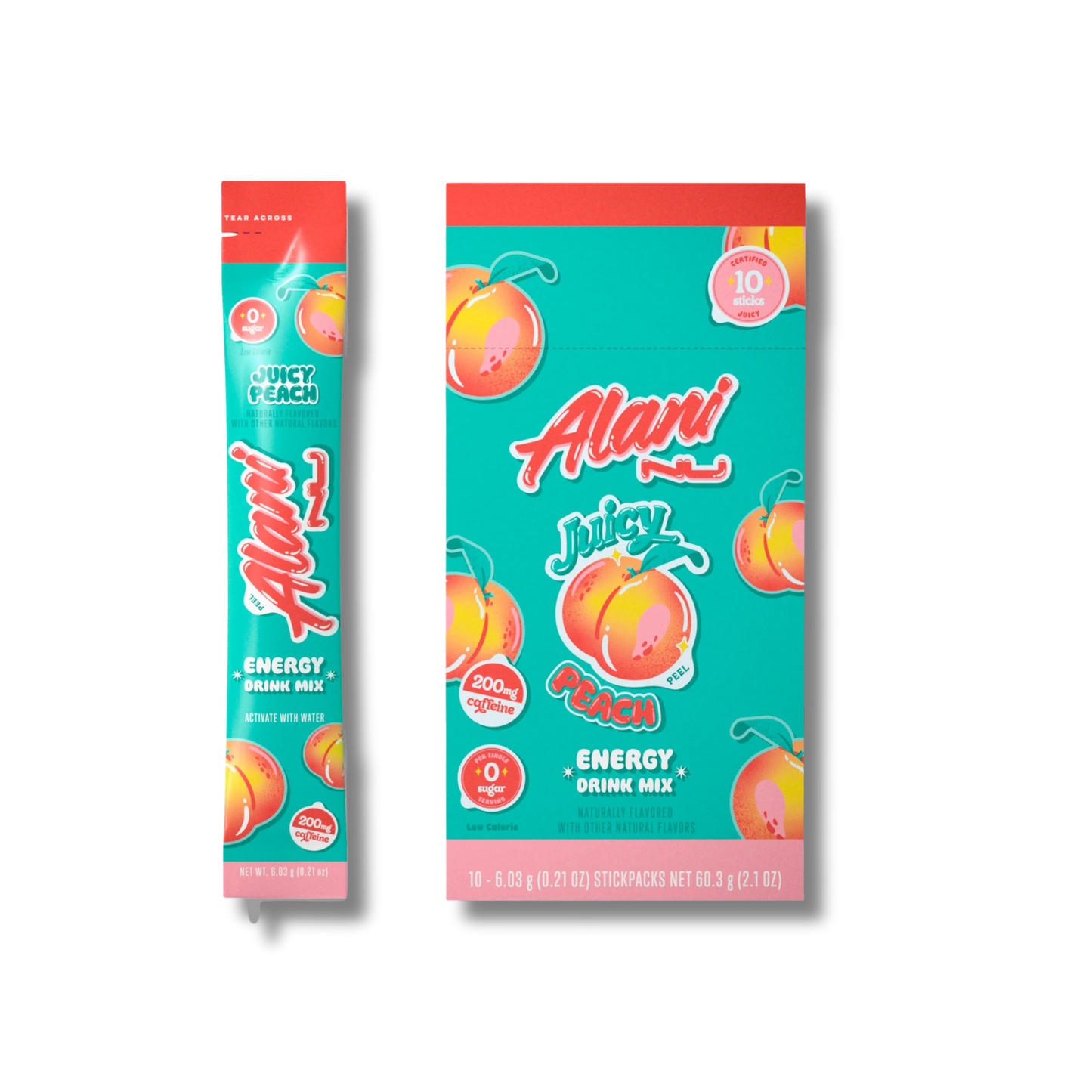 Alani Nu Energy Sachet Sticks - Juicy Peach