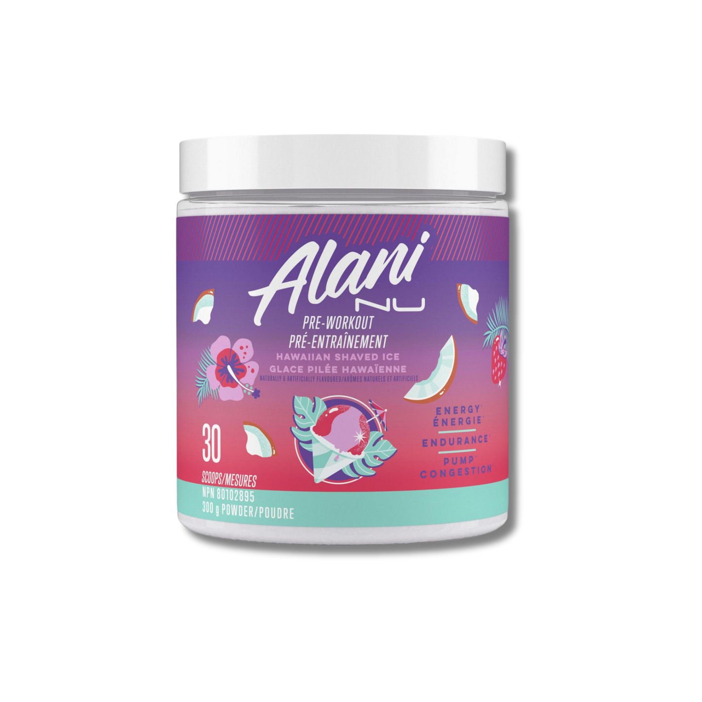 Alani Nu BCAA Powder - Hawaiian Shaved Ice