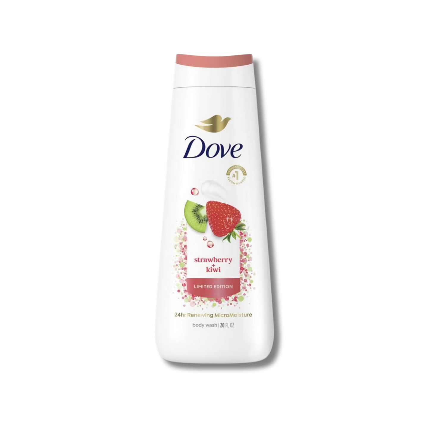 Dove Beauty Limited Edition Body Wash - Strawberry & Kiwi