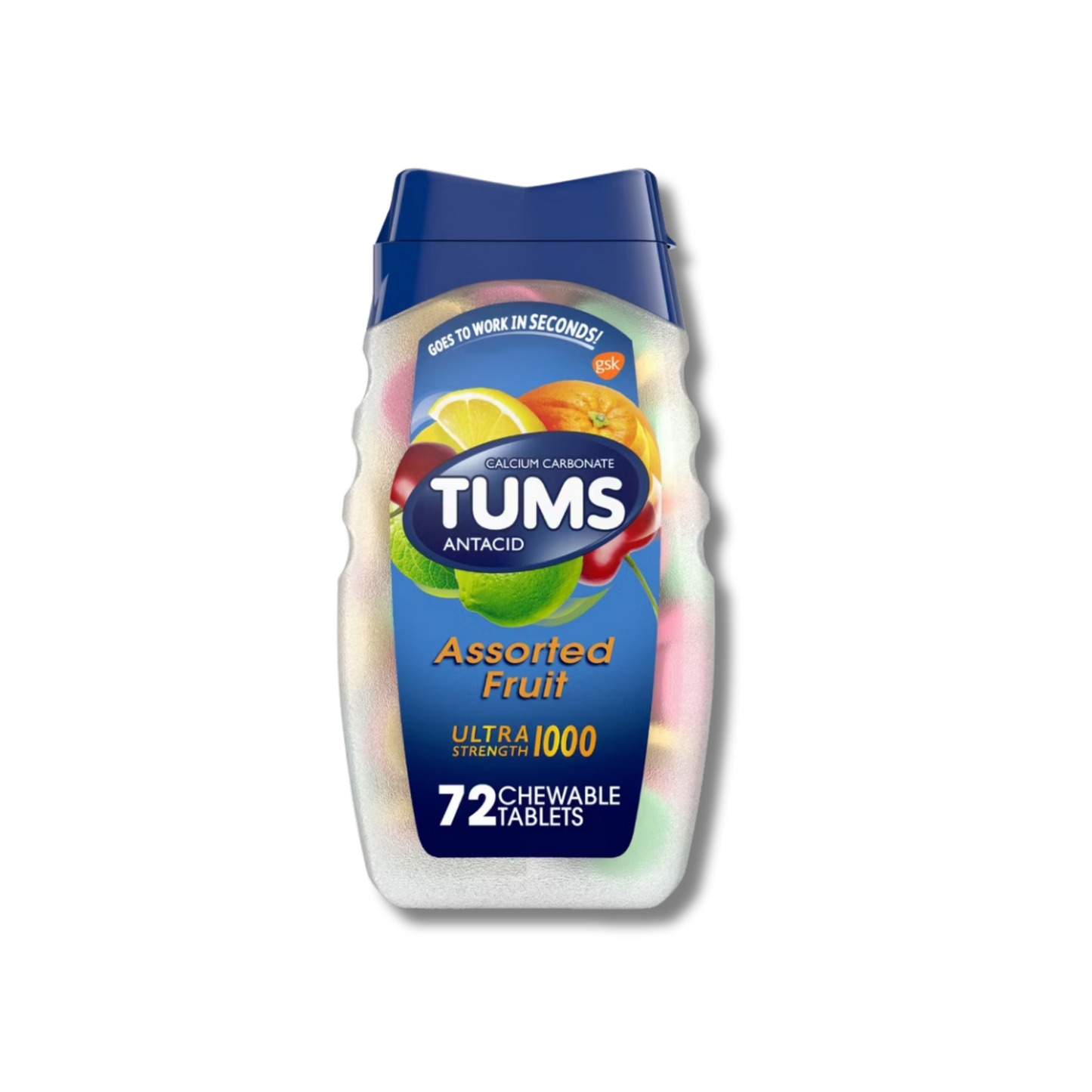 Tums Ultra Strength Antacid Chewable Tablets - Assorted Fruit