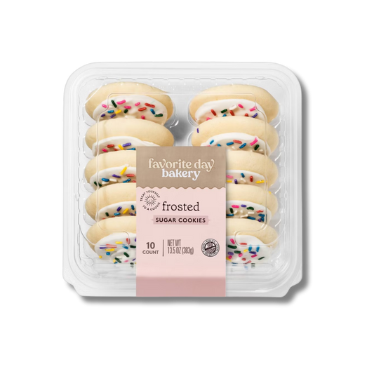 Favourite Day Sugar Cookies - White Confetti