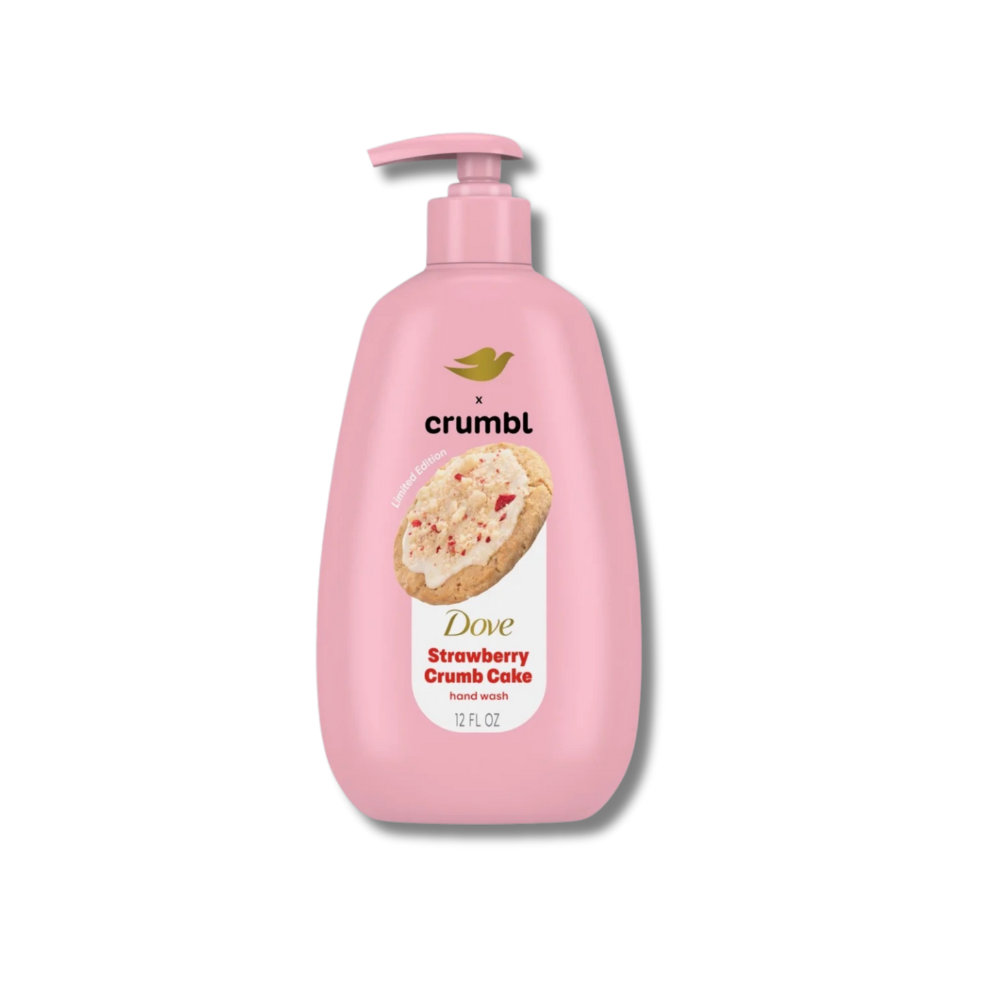 Dove Crumbl Hand Wash - Strawberry Crumb Cake
