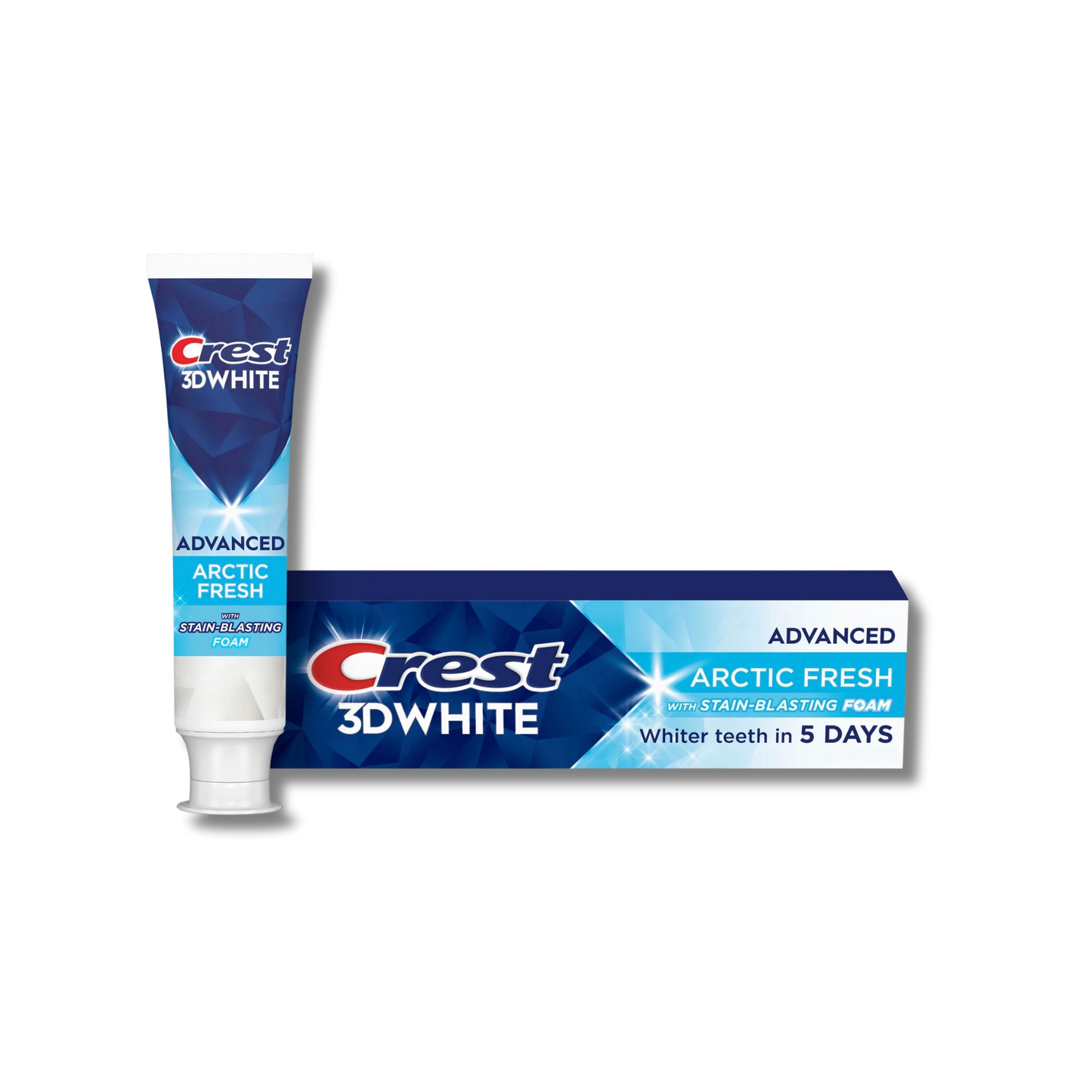 Crest 3D White Advanced Teeth Whitening Toothpaste - Arctic Fresh