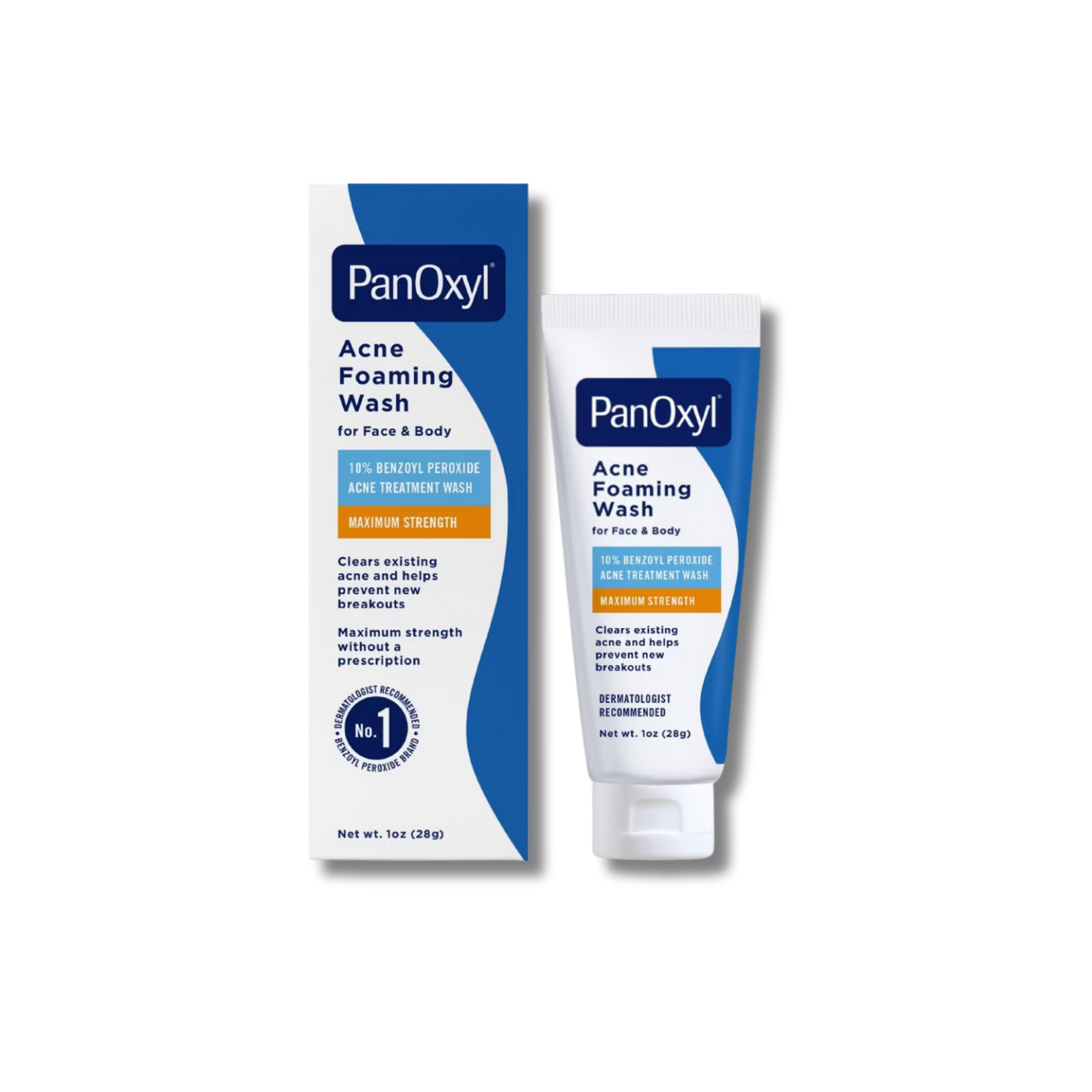 PanOxyl 10% Benzoyl Peroxide Acne Foaming Wash - Travel Mini 1oz