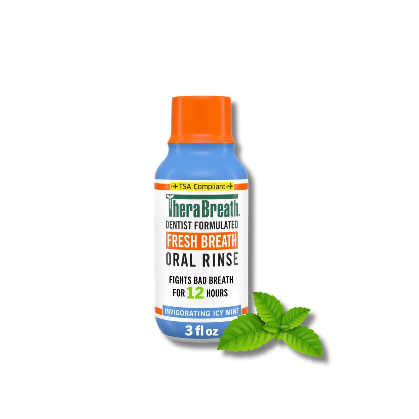 TheraBreath Mouthwash Mini - Icy Mint