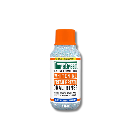 TheraBreath Mouthwash Mini - Dazzling Mint