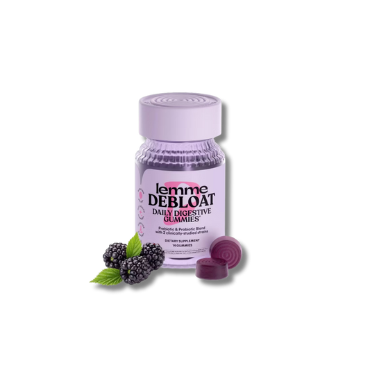 Lemme Debloat Gummies Mini Bottle  - 14 Day Supply