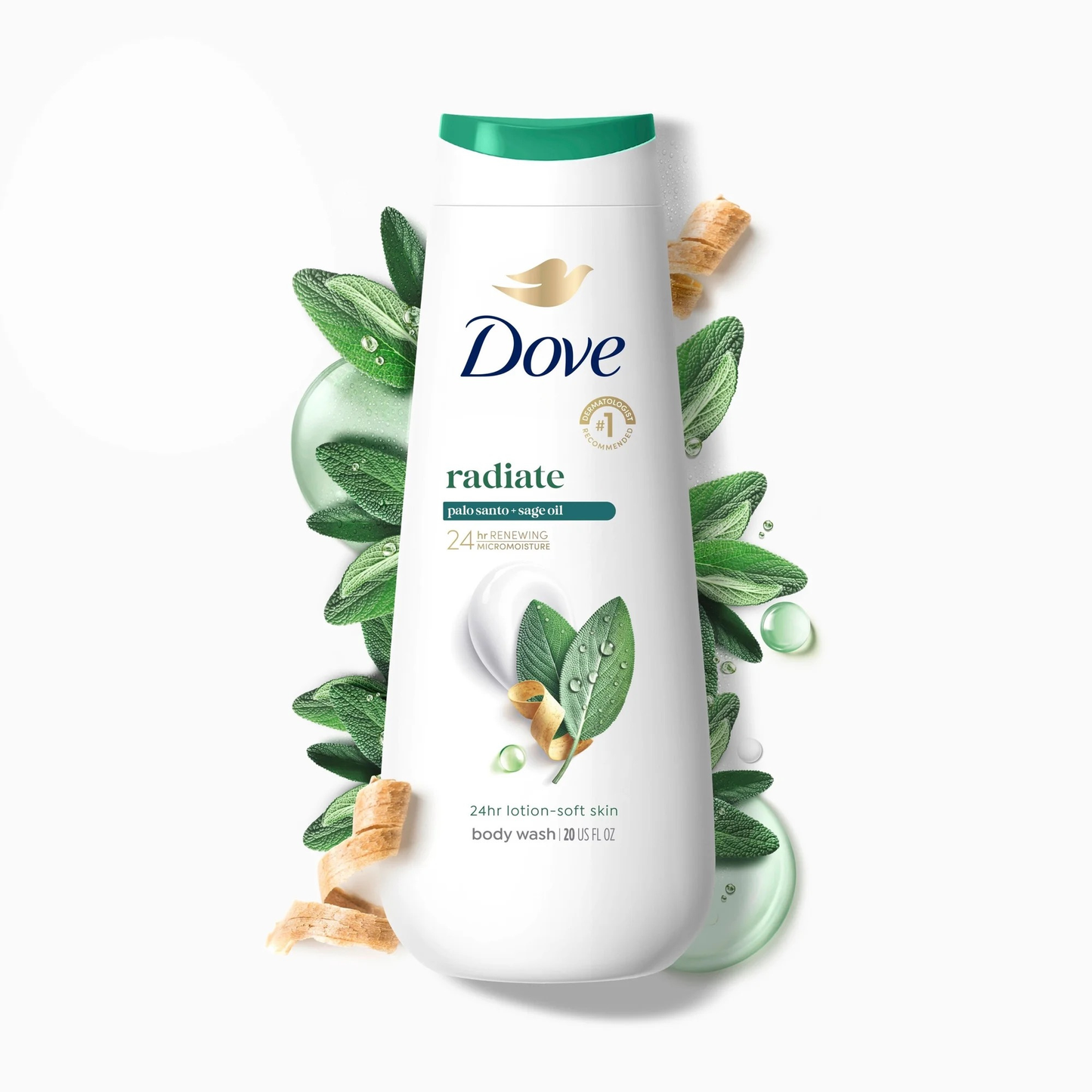 Dove Beauty Replenishing Body Wash - Palo Santo & Sage
