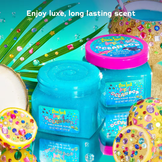 Tree Hut x Lisa Frank Shea Sugar Scrub - Ocean Pop