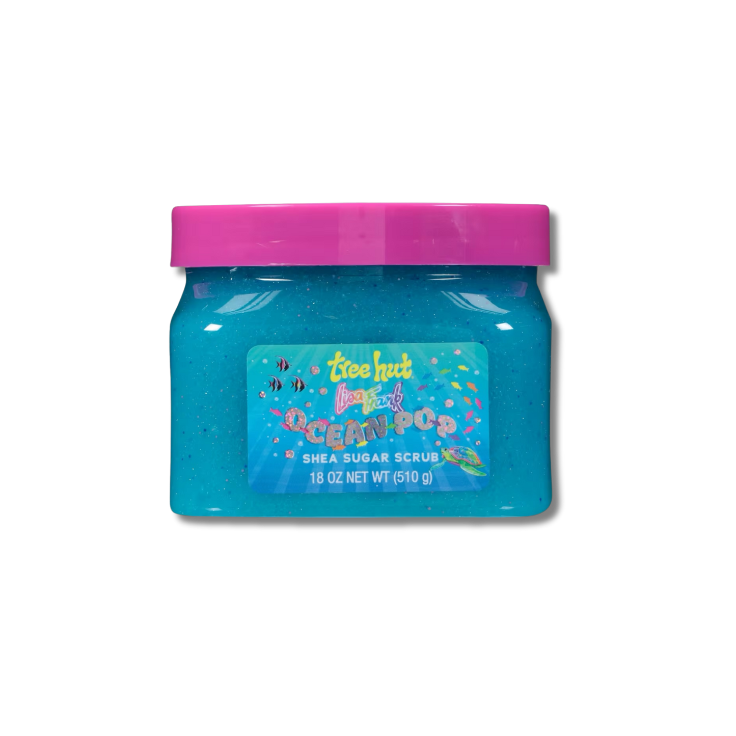 Tree Hut x Lisa Frank Shea Sugar Scrub - Ocean Pop