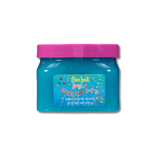 Tree Hut x Lisa Frank Shea Sugar Scrub - Ocean Pop